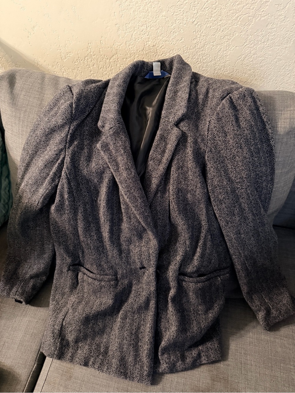 Women's Gray  Blazer Jacket
